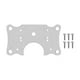 thumbnail image 1 of Placa Reparación Bisagras Paneles Cajón Puerta Gabinete Kit Hardware Reparación Montaje, 1 of 5
