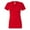 Red, variant on Bella-Canvas B6035 Womens Jersey Short Sleeve Deep V-Neck Tee - Deep Heather, 2X