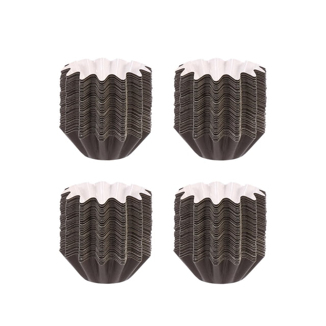 Phenofice 50 Pcs Liners for Wax Melt Black Coated Paper Essential Oil Diffuser for Home Use
