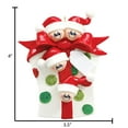 thumbnail image 5 of Personalized Family of 4 Christmas Ornament 2024 - Our First Christmas Together Ornament Present Box, 5 of 10