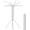 Matter Silver 4 Legs Single Layer, variant on 4 Legs Single Layer Clothes Drying Rack, Garment Rack Portable and Foldable Space Saving Laundry Drying Rack - Drying Rack Clothing Floor Folding Balcony Bedroom Household Aluminum