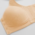 thumbnail image 6 of Push Up Women's Bra Women'S Seamless Front Snap Closure Bras Full Coverage No Underwire Comfort Bras Lightly Lined Wireless Everyday Bra, Women's Bra 44, 6 of 6