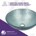 thumbnail image 3 of Gardena Series Deco-Glass Vessel Sink in Glacial Silver, 3 of 7