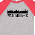 thumbnail image 4 of Inktastic Washington Dc City Skyline Boys or Girls Toddler T-Shirt, 4 of 5