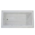 thumbnail image 3 of Atlantis Tubs 3672VNDR Venetian 36 x 72 x 23 - Inch Rectangular Air & Whirlpool Jetted Bathtub w/ Right Side Pump Placement, 3 of 5