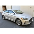 thumbnail image 2 of Extreme Online Store EOS Visors for 2017-Present Hyundai Elantra | JDM Mugen Tape-On Style Smoke Tinted Side Vents Rain Guard Window Deflectors, 2 of 13