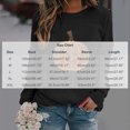 thumbnail image 3 of QUNYINEY Graphic Women's Sweatshirt Pumpkin Crew Neck Halloween Pullover Tops Casual Long Sleeve Loose Fit Fall Sweatshirts, 3 of 6