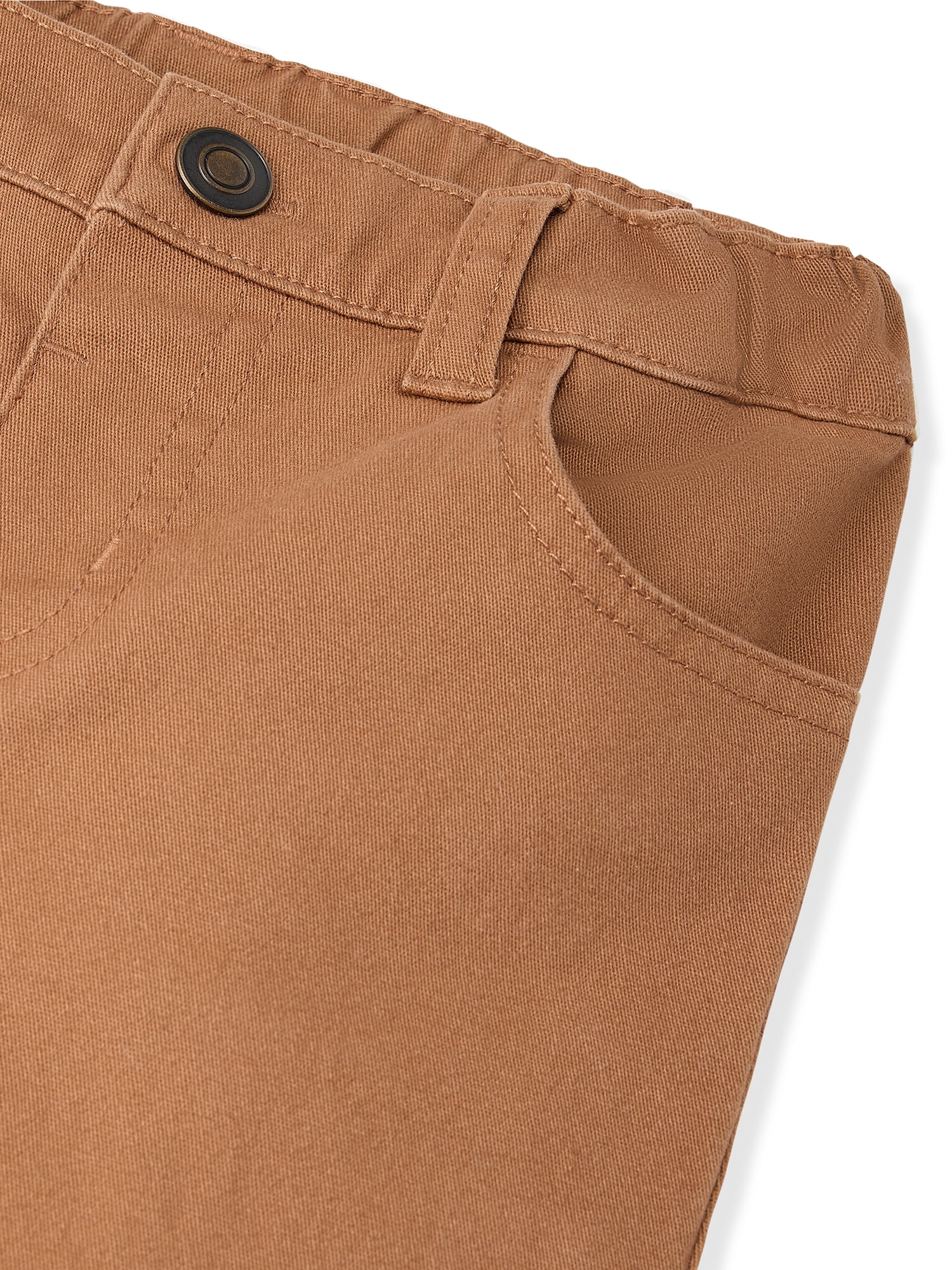 Garanimals Newborn, Baby & Toddler Boys Straight Leg Twill Pants, Sizes 0-6T