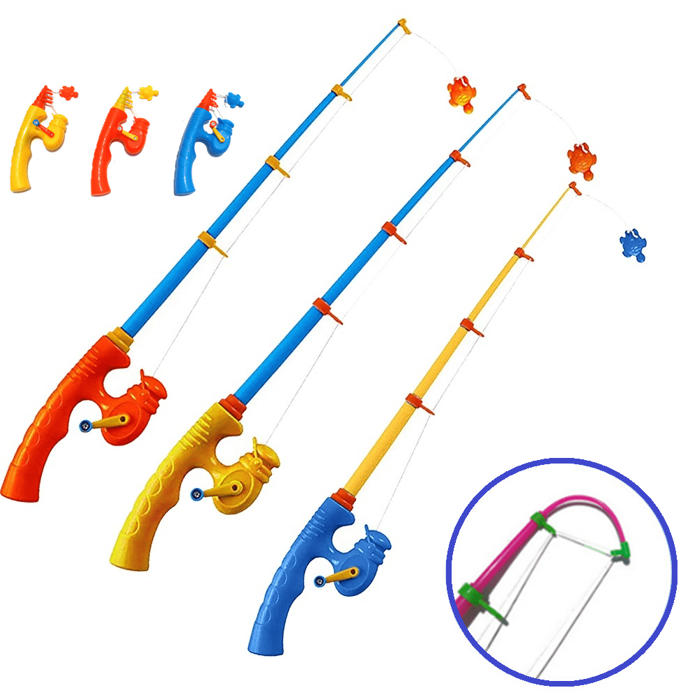 Fishing Pole 240 cm for Beginners Telescopic Rod Children Tele rod 