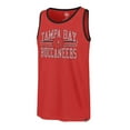 thumbnail image 2 of Men's '47  Red Tampa Bay Buccaneers Winger Franklin Tank Top, 2 of 3