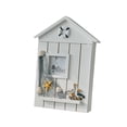 thumbnail image 3 of veasfak Mediterranean Style Key Cabinet Versatile for Living Rooms Apartment Doorway Seagull pattern, 3 of 7