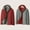 A_ Red, variant on YLSDY Jackets for Men Jacket Mens Sweatshirt Coats Casual Outerwear Streetwear Hooded Zip Cardigan with Hood Windproof Teenager Black XXXL