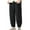 Black, variant on Men's Jogger Sweatpants Athletic Lounge Pants Wide Leg Bottom Casual Sports Pants Trousers for Men with Pockets
