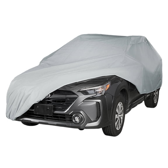 Autodrive Basic Car Cover M - Durable Indoor and Outdoor Protection Size M fits most of midsize to full size car