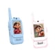 thumbnail image 1 of 2 walkie-talkies con vídeo para niños, intercomunicador para padres e hijos para viajes en interiores Rosa Azul, 1 of 6