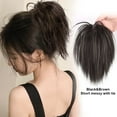 thumbnail image 5 of yeacher Elegant Waterfall Ponytail Clip-In Hair Extension - Natural Look, Lightweight, Reusable for Any Occasion, 5 of 5
