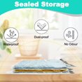 thumbnail image 5 of HWZWT Space Saver Bags, Vacuum Storage Bags, 9 Combo Jumbo Airtight Compression Zipper Sealer Bags, Reusable Large Storage for Clothes Duvets Comforters Beddings Blankets and Pillows, Hand Pump Inclu, 5 of 5