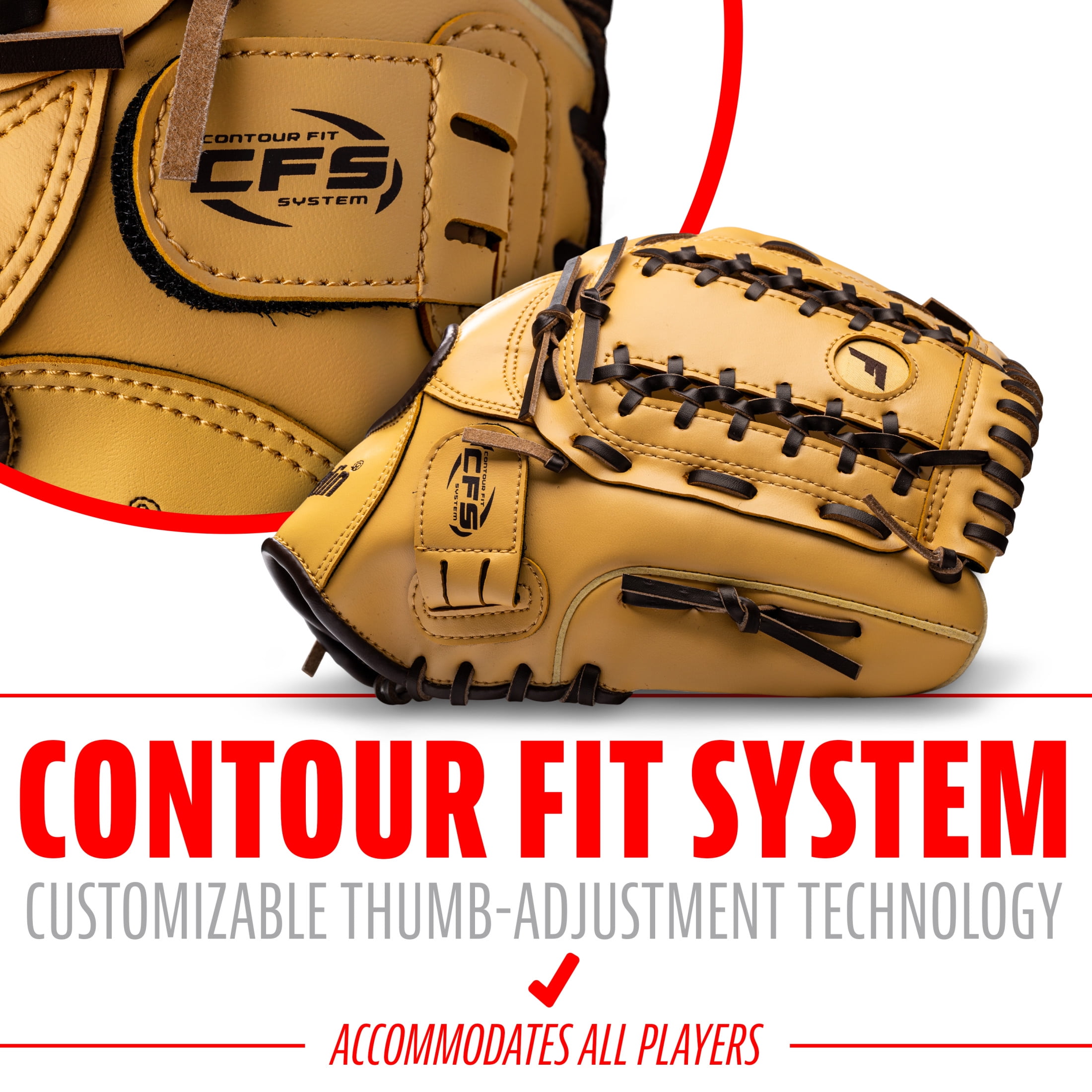 Franklin Sports Field Master Adult 12 in Baseball All-Purpose Glove (Right Hand Throw) Each