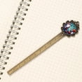 thumbnail image 3 of Love Book Accessories: Lace Bookmark in Antique Bronze - a Gift for Readers and Book Lovers, 3 of 5