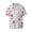 Lilies Flowers1, variant on offers the Leopard Print for Men's Casual Short-sleeved Shirt, a button-up collared shirt with a pocket, perfect for beach vacations and yacht travel in the Small size.