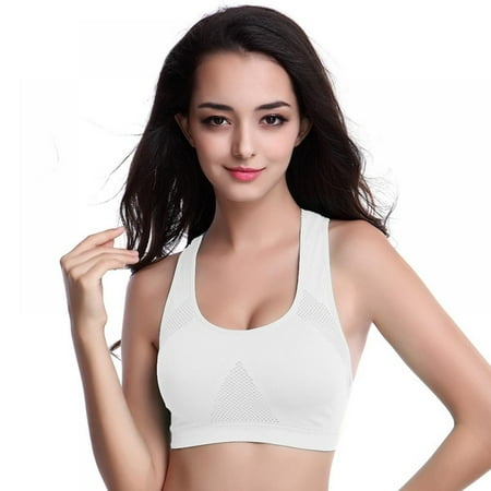 

Racerback Sports Bra for Women - Comfortable Sleep Bra Seamless Workout Yoga Bra