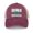 Red, variant on Dibs on The Redhead Wine Red Hat Adjustable Funny Fashion Unisex Baseball Cap for Men Women