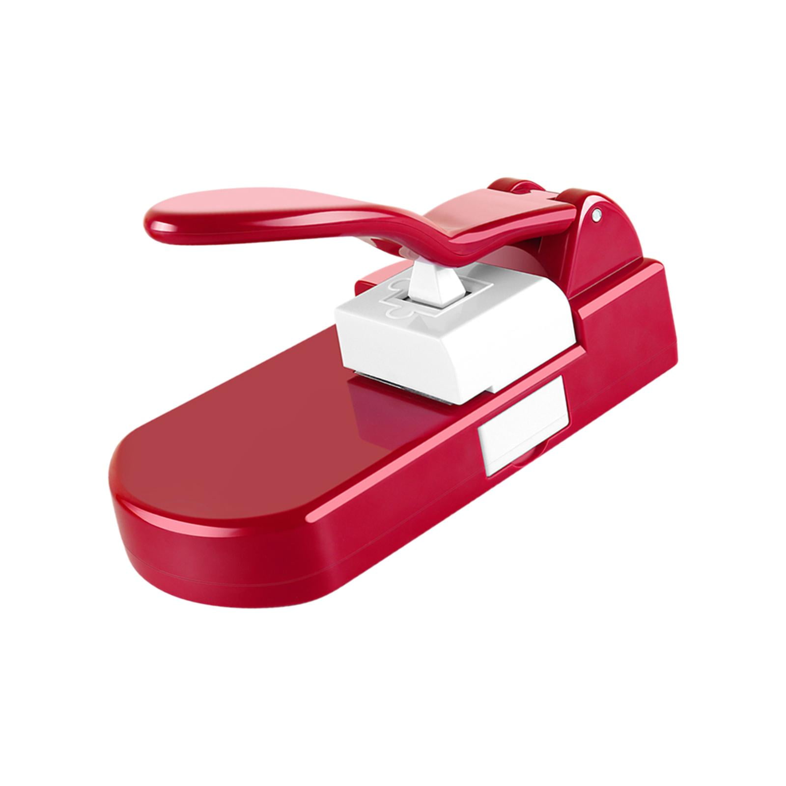 S SERENABLE DIY Puzzle Tool Paper Cutting Machine Puzzle Maker Machine for Kid Classroom Red
