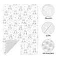 thumbnail image 5 of Naloa Heart Rabbit Baby Car Seat Cover, Breathable Baby Carrier Cover, Multiuse Baby Carrier Cover & Nursing Breastfeeding Cover, 5 of 5
