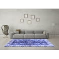 thumbnail image 3 of Ahgly Company Indoor Rectangle Oriental Blue Traditional Area Rugs, 5' x 7', 3 of 4