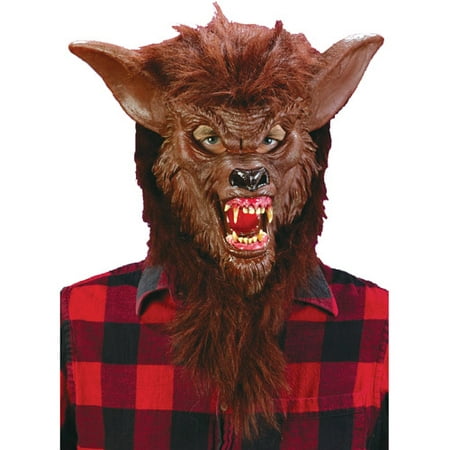 Deluxe Werewolf Mask Adult Halloween Accessory