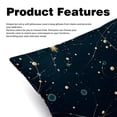 thumbnail image 2 of Virgo Constellation Velvet Throw Pillow Covers Set of 2 - Sizes 16x16, 18x18, 20x20 Inches - Decorative Pillows with Unique Patterns for Various Occasions - Throw Pillow Inserts Included, 2 of 6
