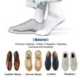 thumbnail image 4 of 6 Pack Mens Dress Socks White, 4 of 6