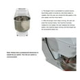 thumbnail image 4 of 60L Dough Mixer Double Acting Double Speed Spiral Flour Mixer 220V 3PH, 4 of 7