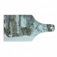 thumbnail image 1 of Animal Cutting Board, European Lynx Snowy Cold Forest Norway Nordic Country Wildlife Apex Predator, Tempered Glass Cutting and Serving Board, Wine Bottle Shape, Pale Brown White, by Ambesonne, 1 of 1