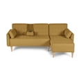 thumbnail image 2 of Sala Modular Reversible De Lino Mostaza Modelo Carlton, 2 of 13