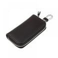 thumbnail image 5 of Leather Car Key Holder Wallets Keychain Covers Zipper Key Case Bag Keys Housekeeper Organizer Women Keychain Covers Car Accessories, 5 of 7