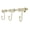 White, variant on AOOOWER Romance French Bowknot Shape Wall Hook Strong Metal Construction For Hanging Heavy Items