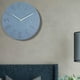 thumbnail image 4 of 2x Relojes de pared colgantes Sin tictac Silencioso Simple 12 pulgadas Grano de madera gris BLESIY 2x reloj de pared, 4 of 8