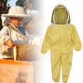 thumbnail image 2 of Naiovety Traje de mono para niños Traje de protección con diseño de cremallera y capucha para niños Ropa de cuidador de abejas para niños pequeños Cubiertas para muebles de jardín amarillo L Naiovety HA5412-02B, 2 of 6