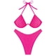 thumbnail image 1 of Bikini para mujer Conjunto sólido Traje de baño Dos piezas Sujetador con relleno Traje de baño Ropa de playa OAVQHLG3B Store lin121212, 1 of 4