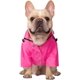 thumbnail image 2 of Chubasquero de doble capa con cremallera y capucha para perros pequeños a grandes, patos, rosa, XL, 2 of 7