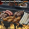 thumbnail image 7 of Mirdinner 3P Cooling Rack for Baking, 15.8"×9.8" Stainless Steel Baking Rack, Oven Safe Black Roasting Rack & Wire Rack & Cookie Cooling Rack for Cooking, Roasting, Grilling, Drying, 7 of 7