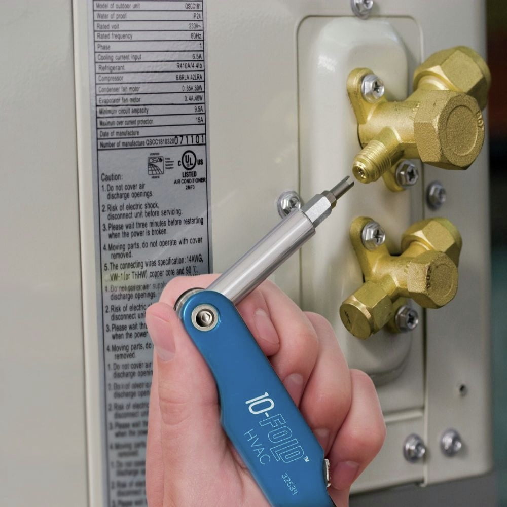Klein Tools Valve Core Screwdriver 10 Fold