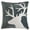 Gray#9, variant on Throw Blankets Gray Velvet Holiday Throw Pillow with Snowflake Wreath Embroidery, 20x20 with Insert,Queen Size Blankets