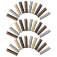 thumbnail image 4 of SHISUYAN 80pcs DIY Shoelaces Repair Shoe Tips Replacement End， Shaped Metal Tips For Sneaker Hoodies Beach Pants， Assorted Colors, 4 of 6