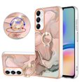 thumbnail image 3 of YB IMD Series-17 Style-E Gift compatible Samsung Galaxy A05s 4G Marble Pattern IMD TPU Cover Cell Phone Case, 3 of 5