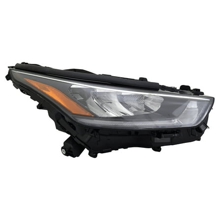 New Aftermarket   Passenger Side Headlight Assembly 811100E460 CAPA fits 2020 Toyota Highlander Hybrid LE Sport Utility 4-Door