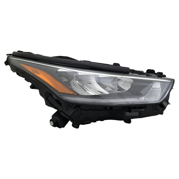 New Aftermarket Passenger Side Headlight Assembly 811100E460 CAPA fits 2020 Toyota Highlander Hybrid LE Sport Utility 4-Door