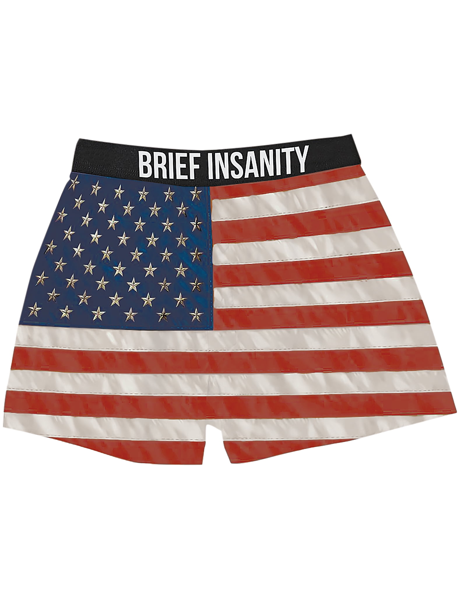 Collections Etc Men's Brief Insanity Elastic …