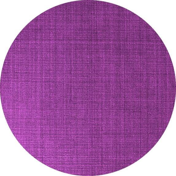 Ahgly Company Indoor Round Oriental Pink Industrial Area Rugs, 4' Round